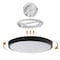 Quickway Imports 16" LED Ceiling Light Fixture Flush Mount 36W 6500K Cool Daylight Energy, Black QI004034.L.BK - alternate 8